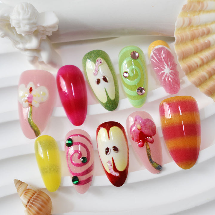 Creative Floral Nail Art Set Kalsten