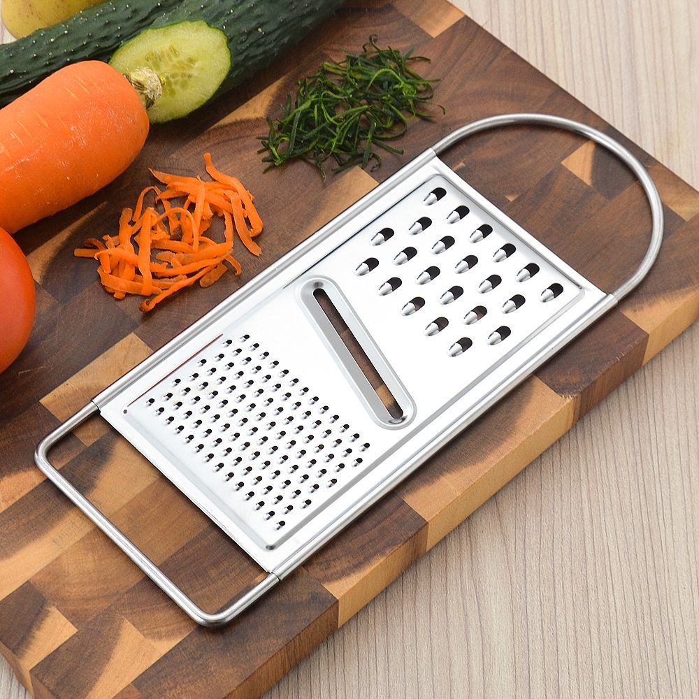 Stainless Steel Kitchen Grater with Ergonomic Handle Kalsten