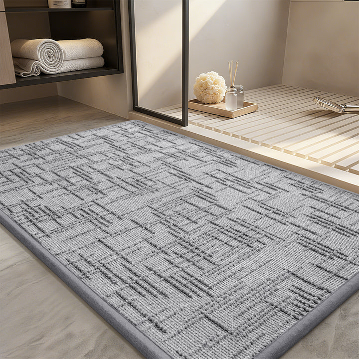 Textured Non-Slip Bathroom Mat Kalsten