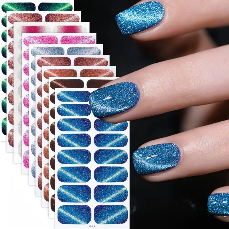 Sparkling Nail Art Stickers