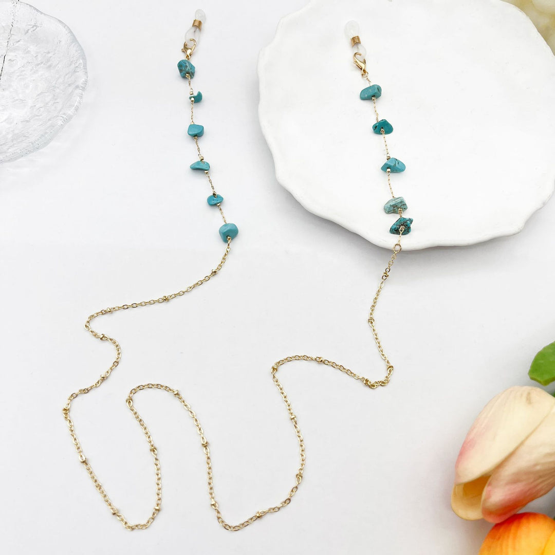 Colorful Gemstone Eyewear Chain Kalsten