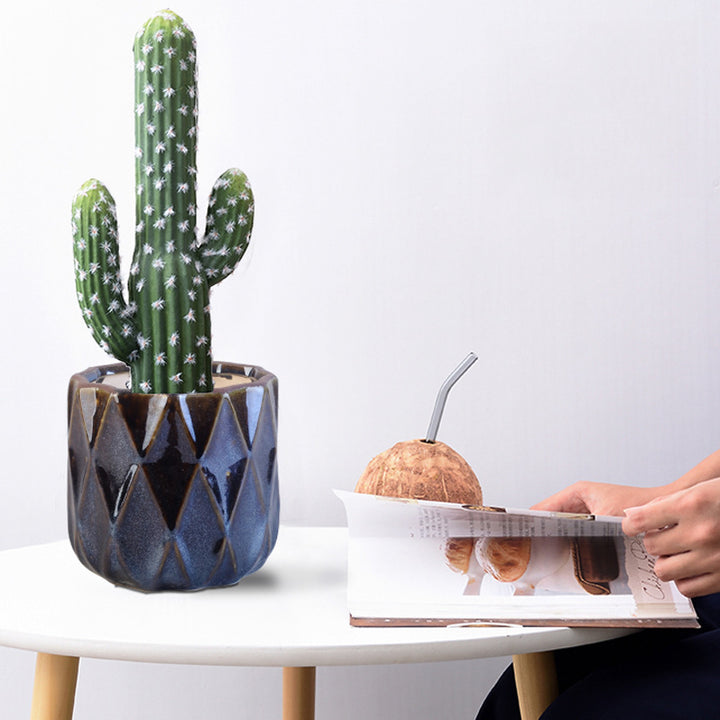Elegant geometric plant bowl Kalsten