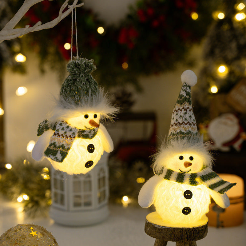 Illuminated Snowman Figure Kalsten