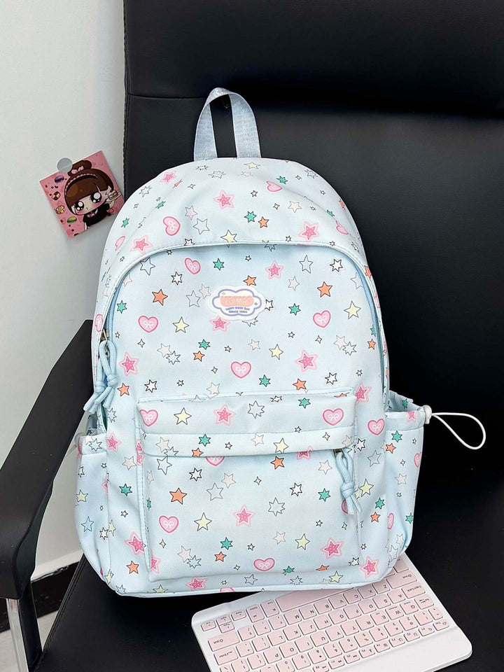 Playful Star-Patterned Daypack