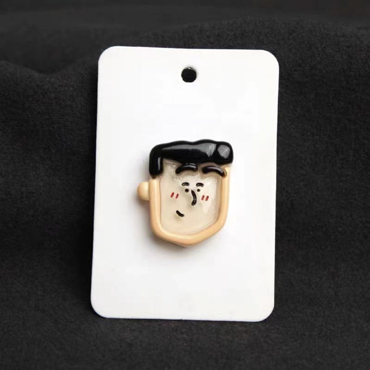 Creative Character Brooch Kalsten