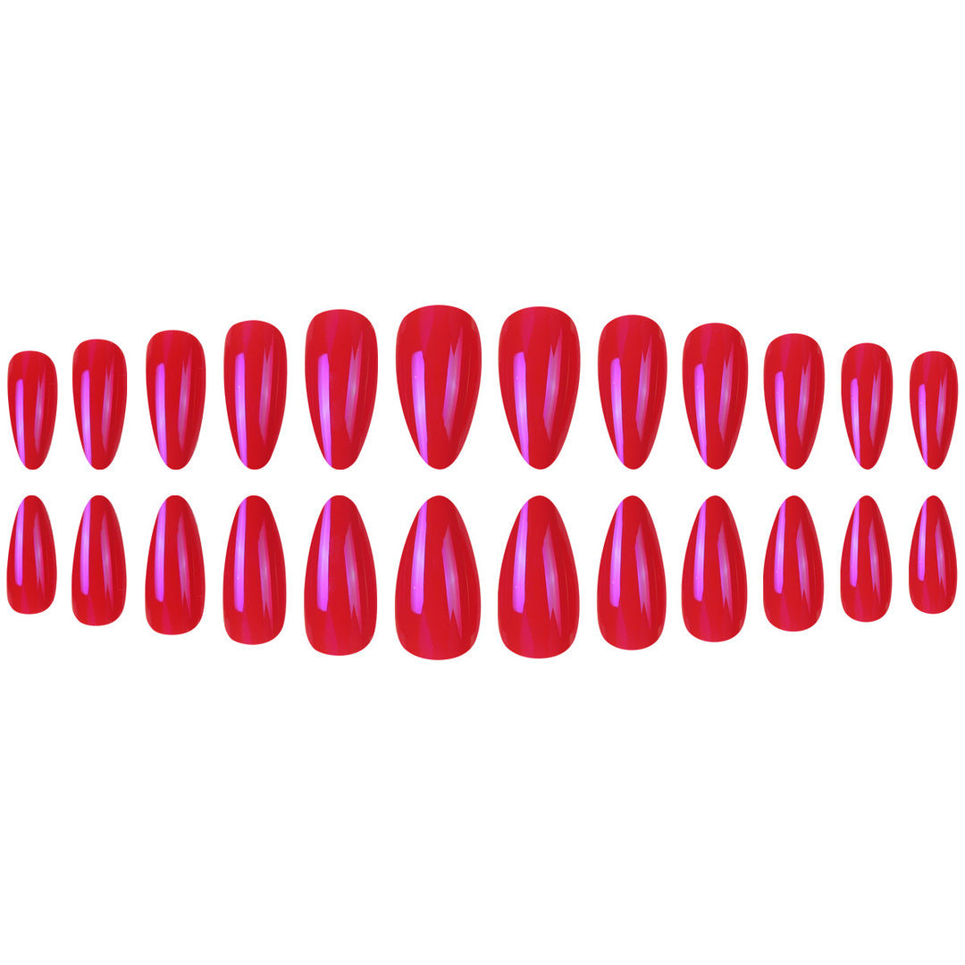 Glossy Stiletto Press-On Nails Kalsten