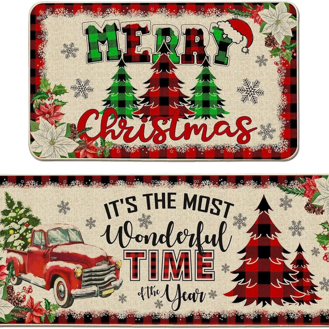 Festive Welcome Door Mat Kalsten