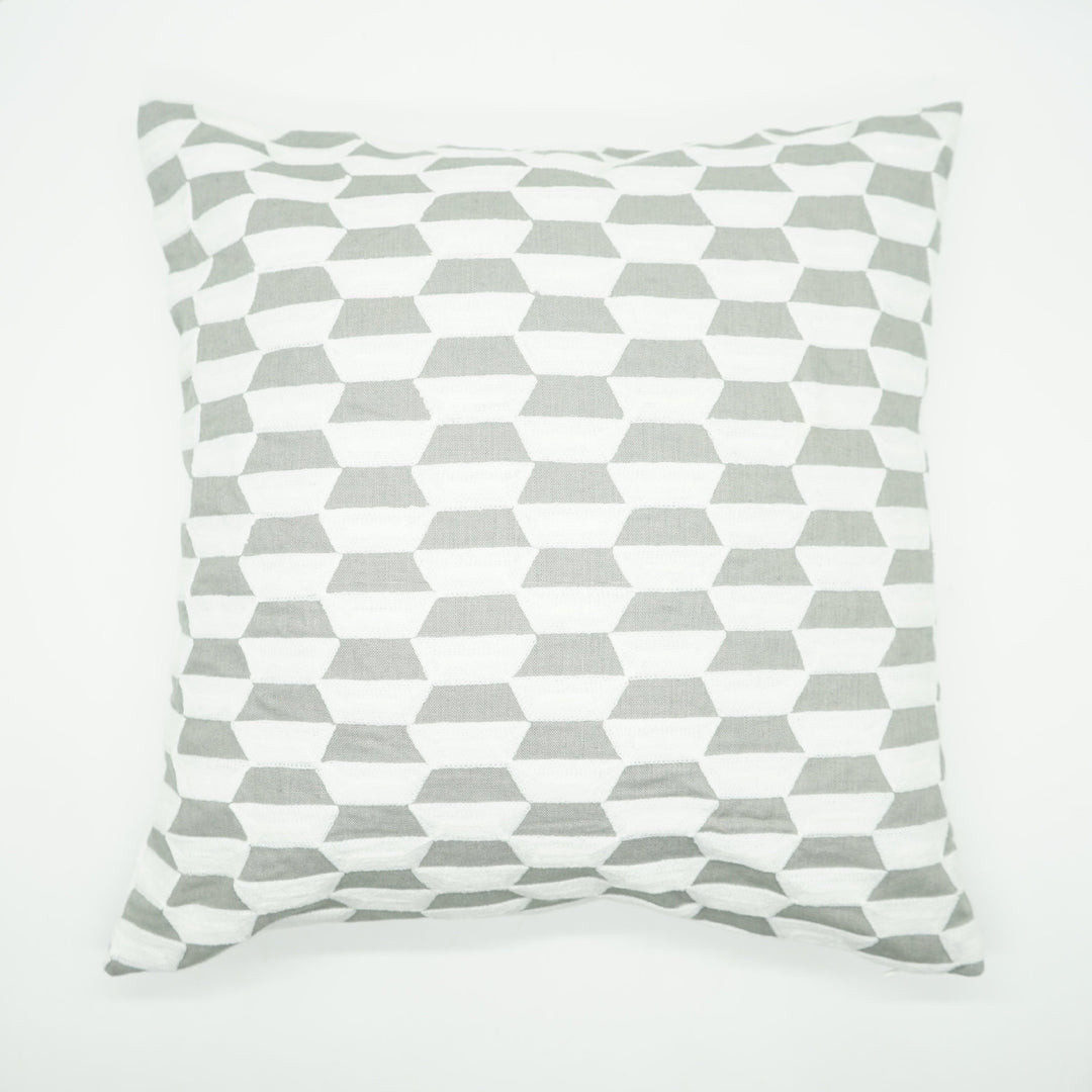 Geometric Pattern Accent Pillow