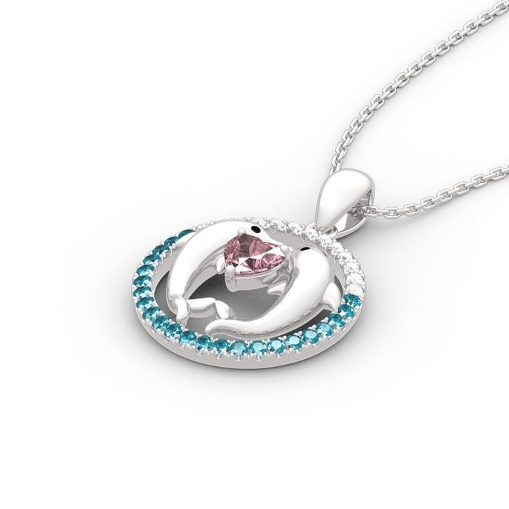 Dolphin Heart Pendant Kalsten