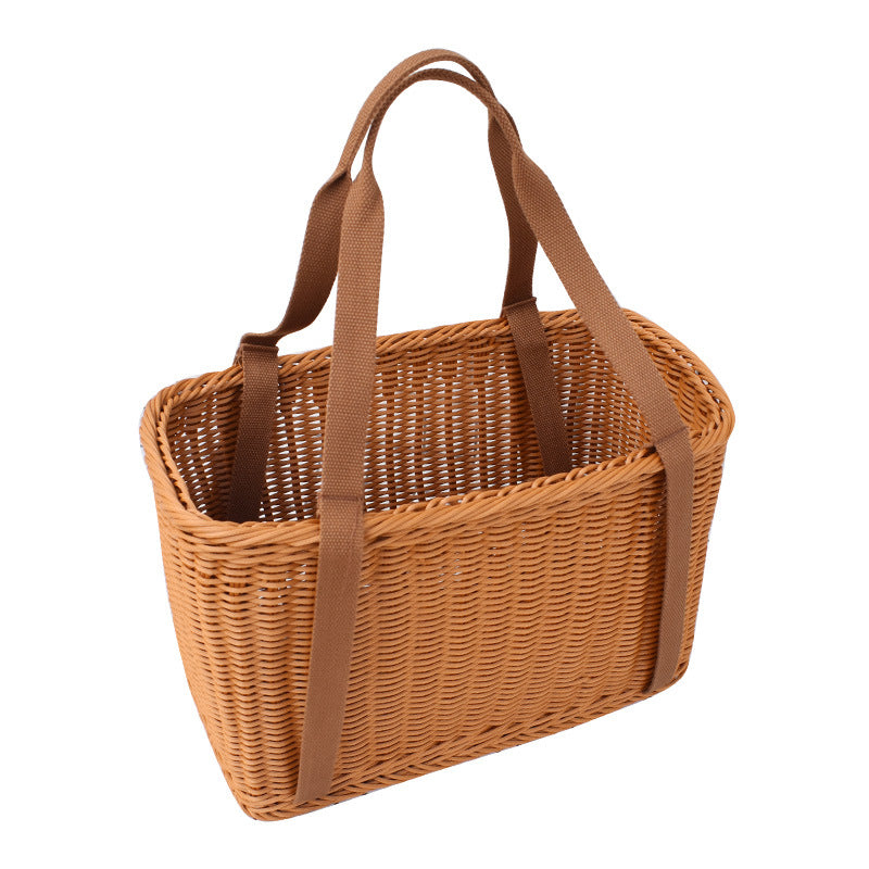 Stylish Woven Market Tote Kalsten