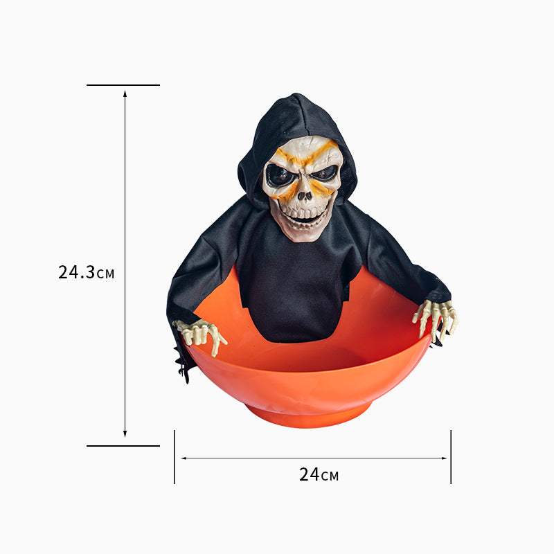Halloween-themed Candy Bowl Decoration Kalsten