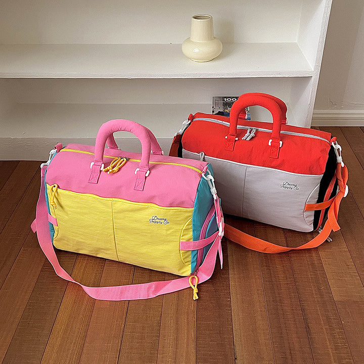 Stylish Multi-Color Weekend Duffle Bag Kalsten