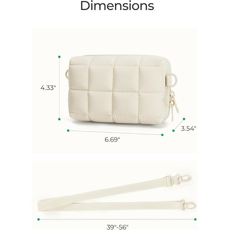Practical shoulder bag with organizer compartments Kalsten