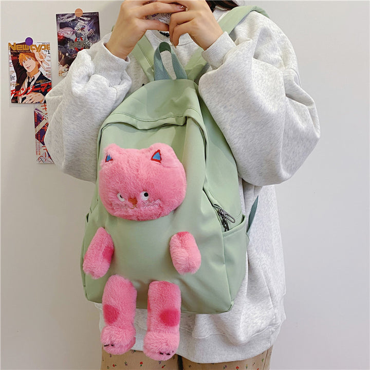 Plush Cartoon Animal Backpack