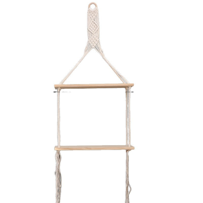 Macrame Wall Mounted Shelf Kalsten