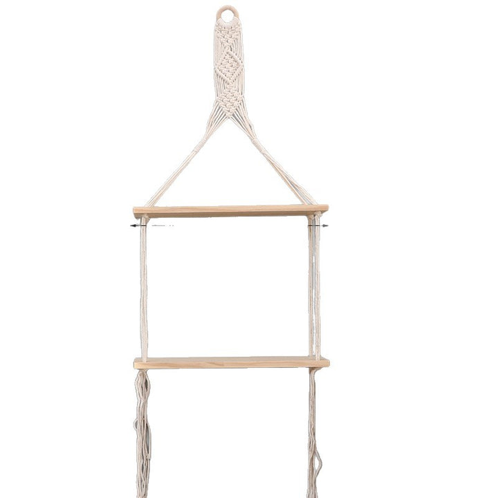 Macrame Wall Mounted Shelf Kalsten