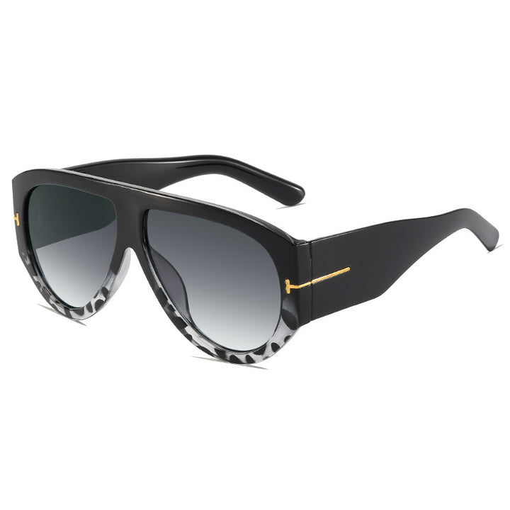 Fashion-Forward Oversized Shield Sunglasses Kalsten