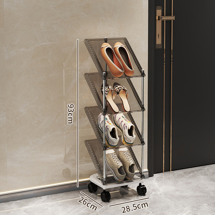 Shoe rack with transparent design Kalsten