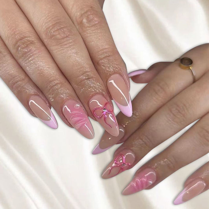Premium Artistic Stiletto Press-On Nail Set Kalsten