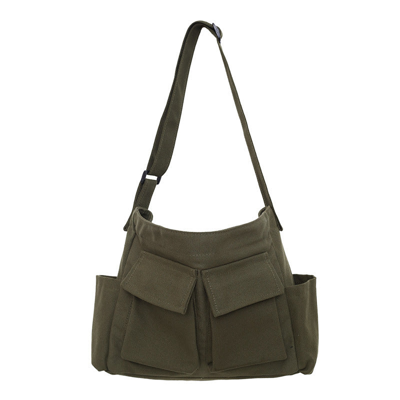 Multi-Pocket Casual Shoulder Bag Kalsten