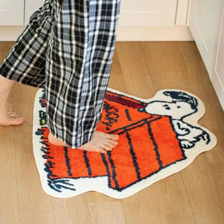 Cartoon-Themed Plush Area Rug