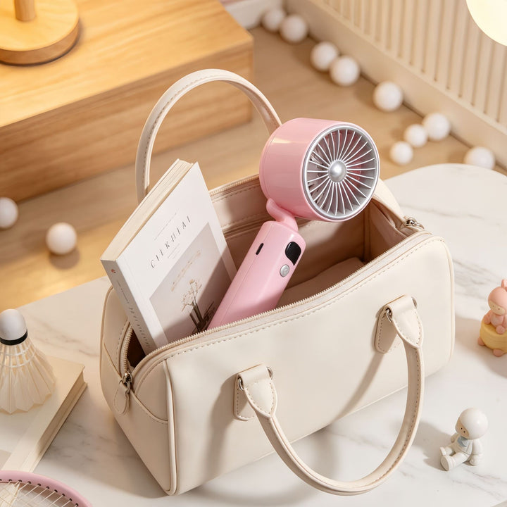 Women's Portable Table Fan with Digital Speed Display Kalsten