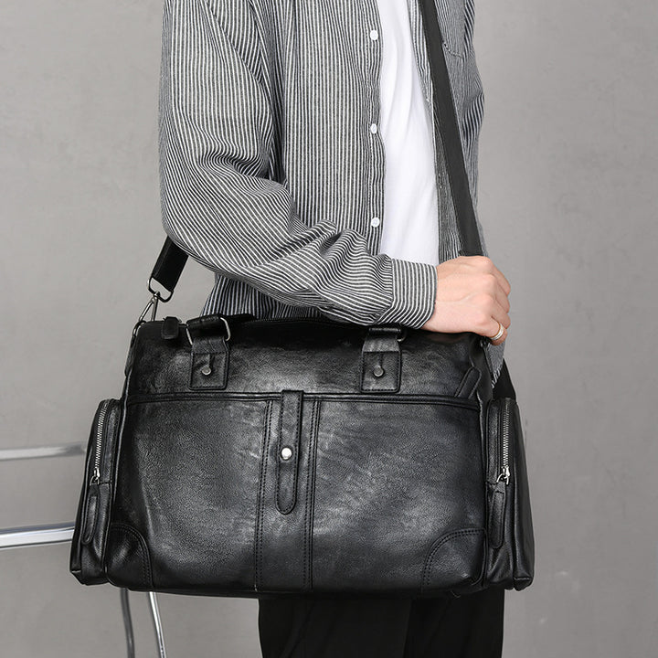Premium Leather Briefcase Kalsten