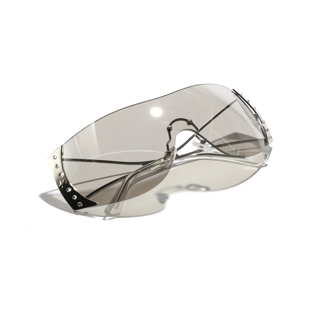 Women futuristic sunglasses with stylish frame and high-grade UV protection Kalsten