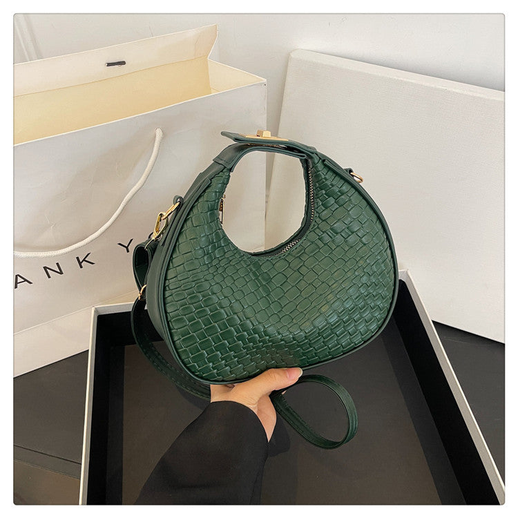 WoTextured Leather Hobo Bag Kalsten