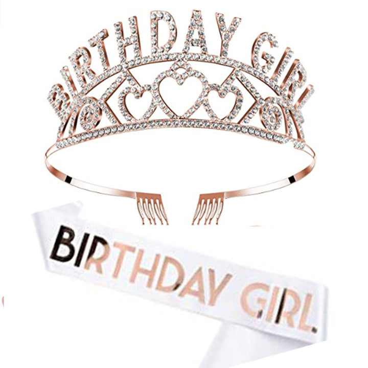 Ladies Glittering Birthday Crown Kalsten