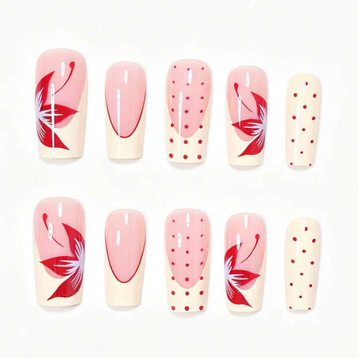 Artistic Press-On Nail Design Kalsten