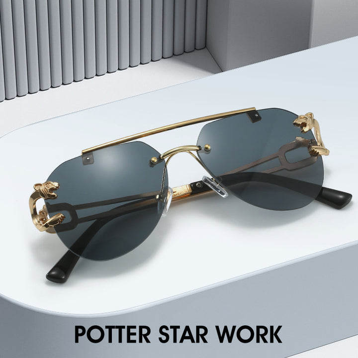 Ladies Designer Sunglasses with Elegant Metal Frame and Polarized Lenses Kalsten