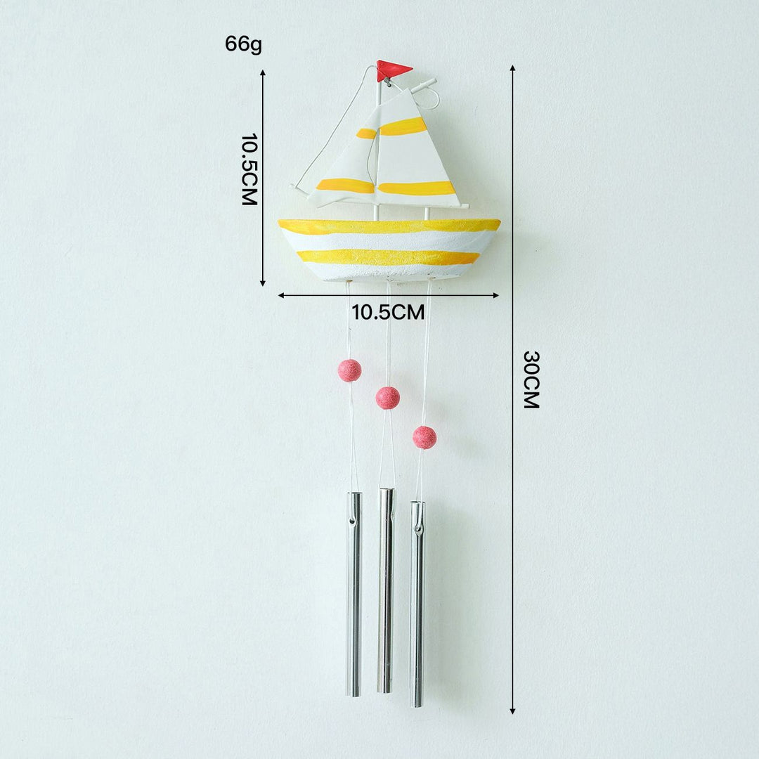 Nautical-Themed Hanging Wind Chime