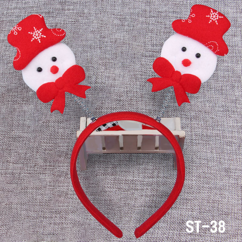 Decorative Holiday Antler Headband