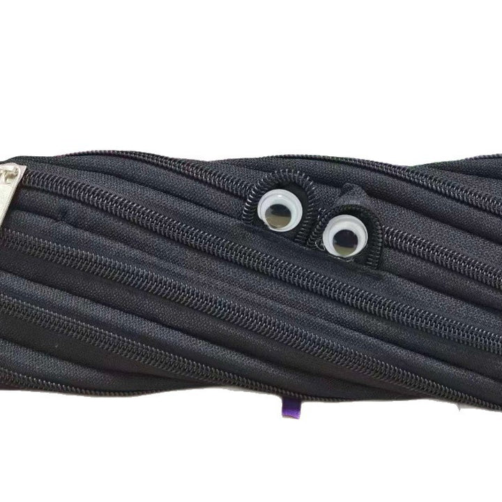 Creative Multi-Zipper Pencil Pouch