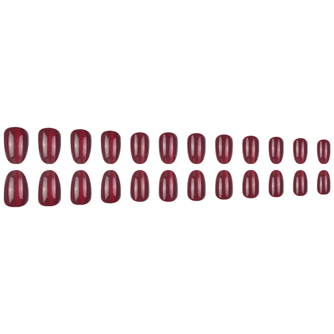 Glossy Stiletto Press-On Nails Kalsten