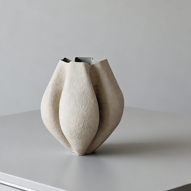 Textured Decorative Flower Vase