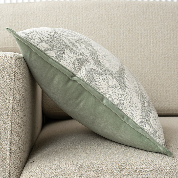 Flower Pattern Texture Decorative Cushion