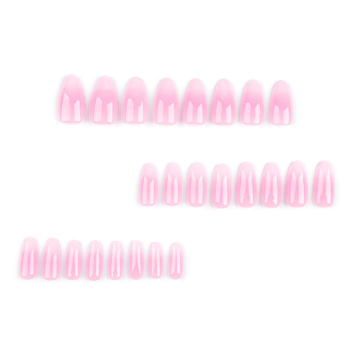 Artful Nail Extensions with Elegant Ombre Effect Kalsten