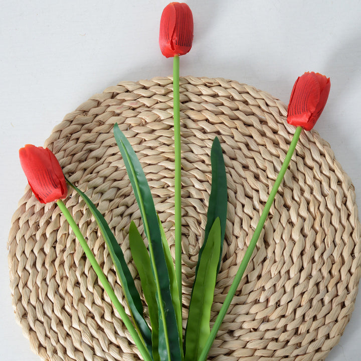 Decorative Faux Tulip Stem Arrangement