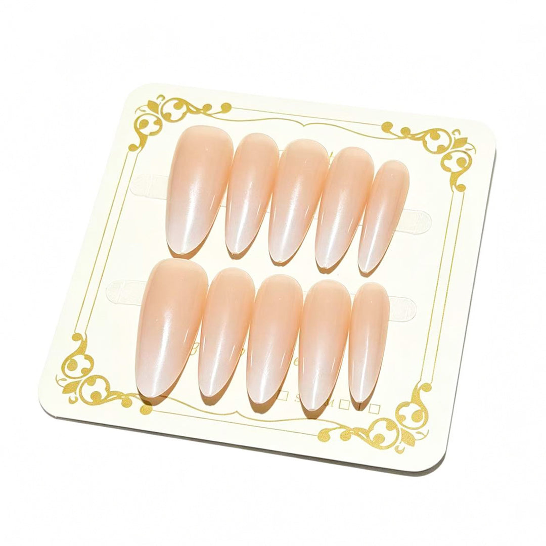 Glossy Ombre Press-On Nail Tips Kalsten