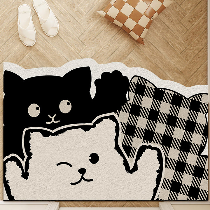 Cartoon-Themed Area Mat