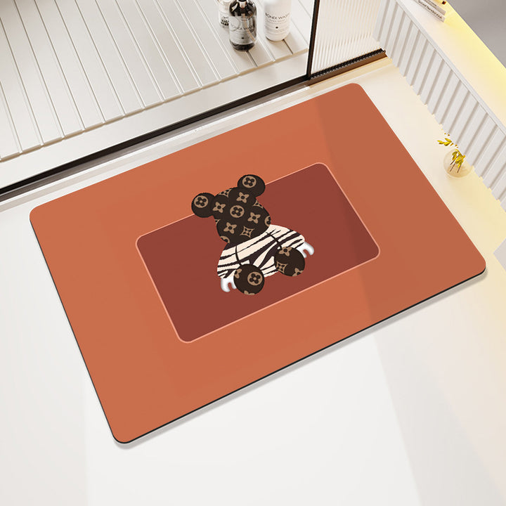 Artistic Cartoon Entrance Mat Kalsten