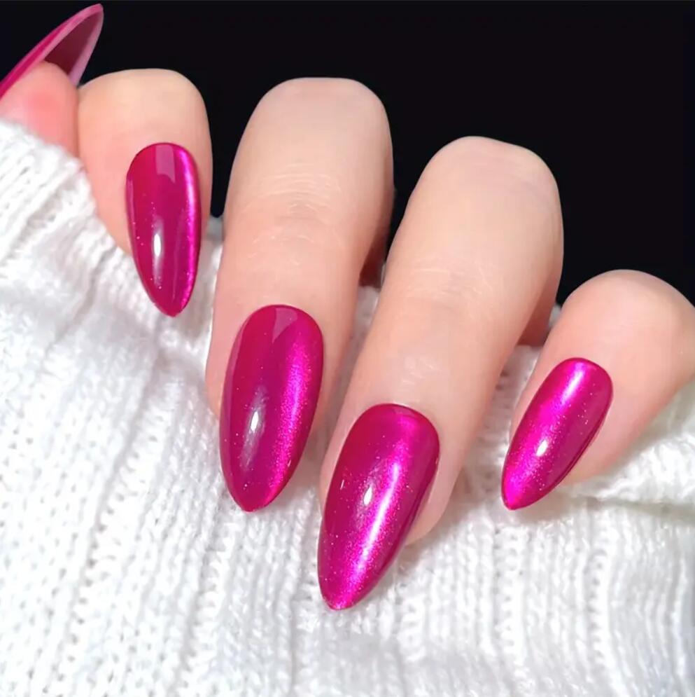 Long-Lasting Glossy Stiletto Nail Tips Kalsten