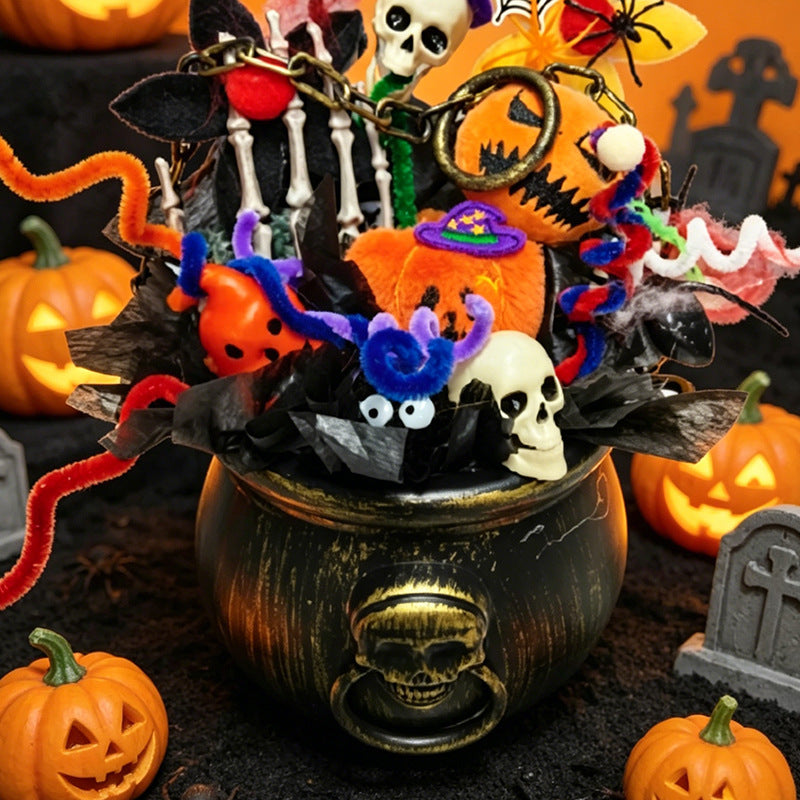 Decorative Halloween Cauldron Centerpiece Kalsten
