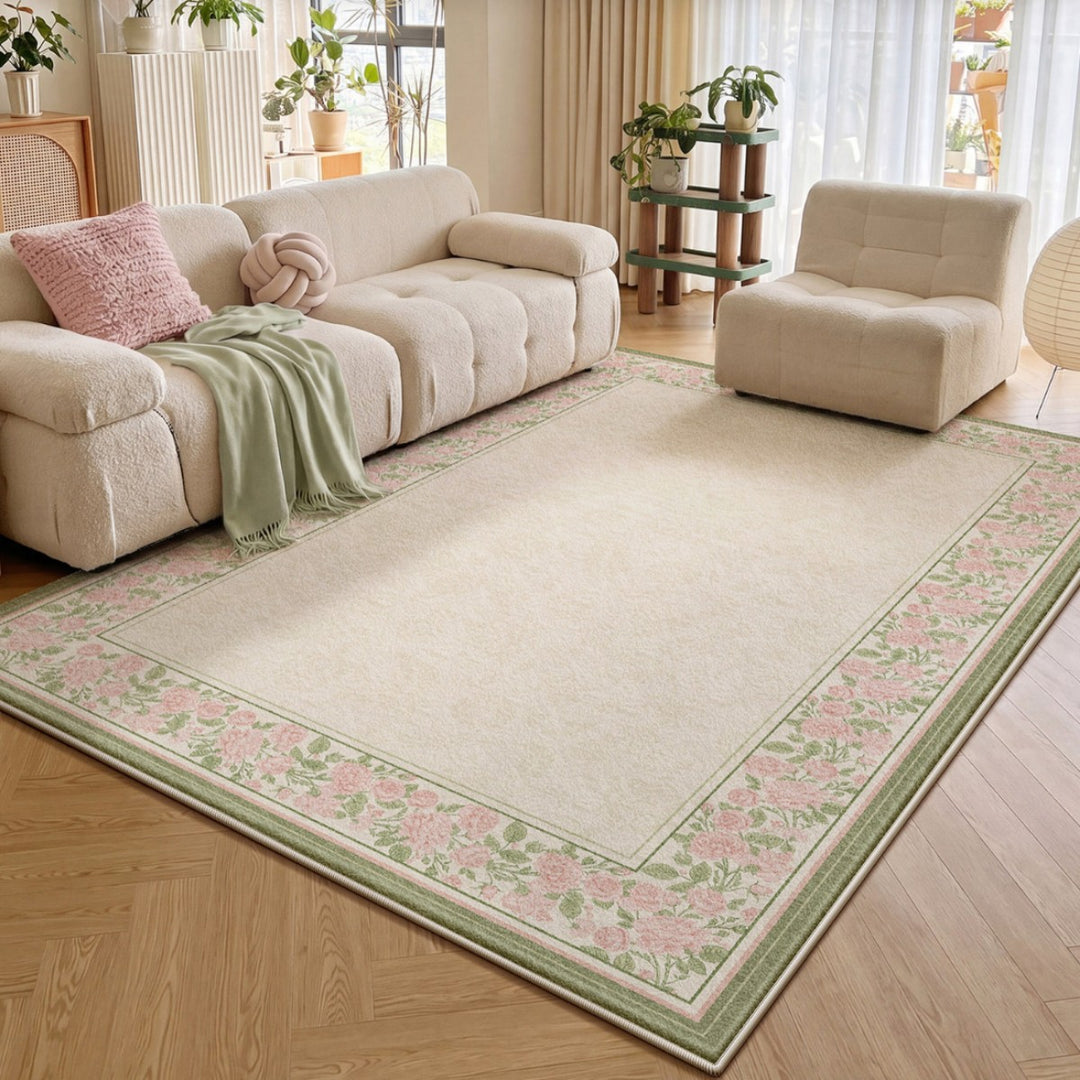Floral Pattern Indoor Area Rug Kalsten