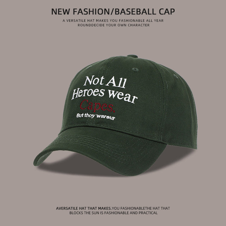 Embroidered Quote Baseball Cap