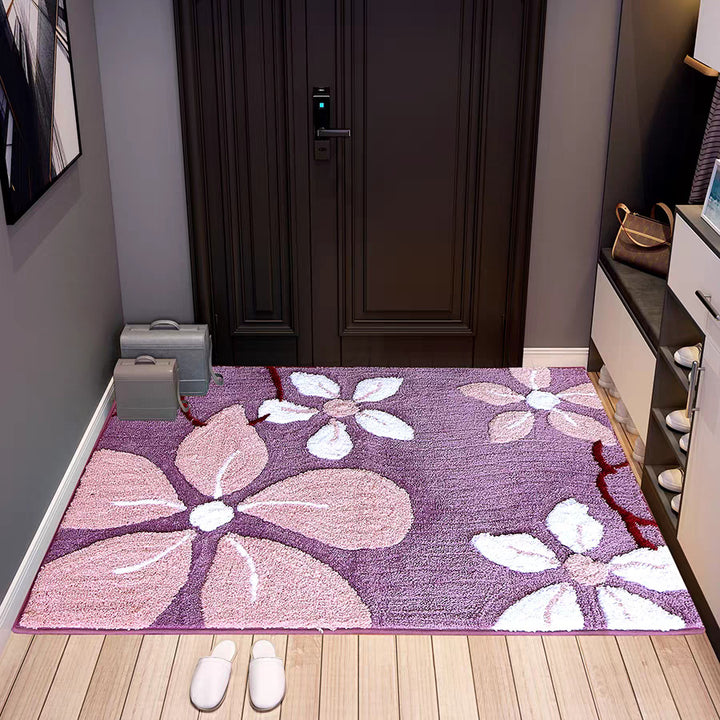 Stylish Floral Patterned Area Rug Kalsten