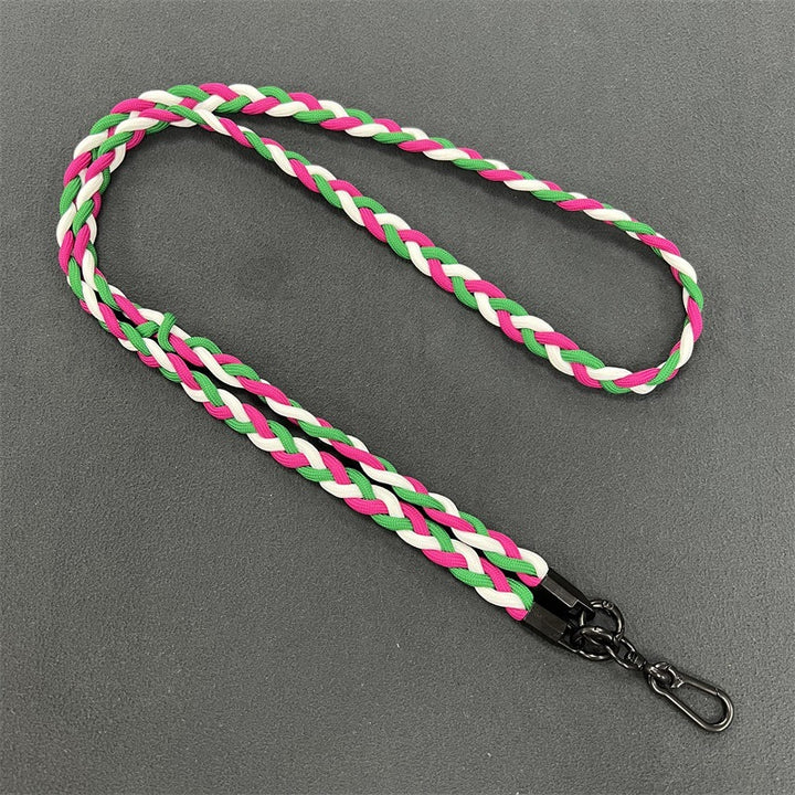 Braided Phone Lanyard with Secure Clips Kalsten