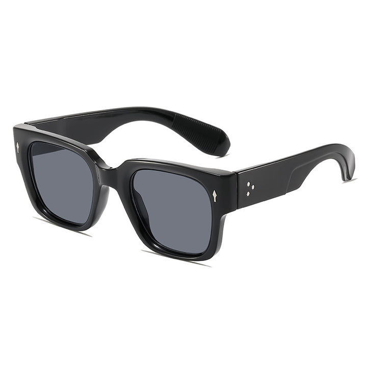 Bold Chunky Vintage Square Sunglasses Kalsten